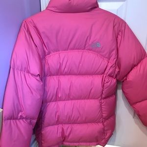 Pink North Face